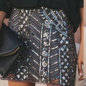 Express sequim black skirt